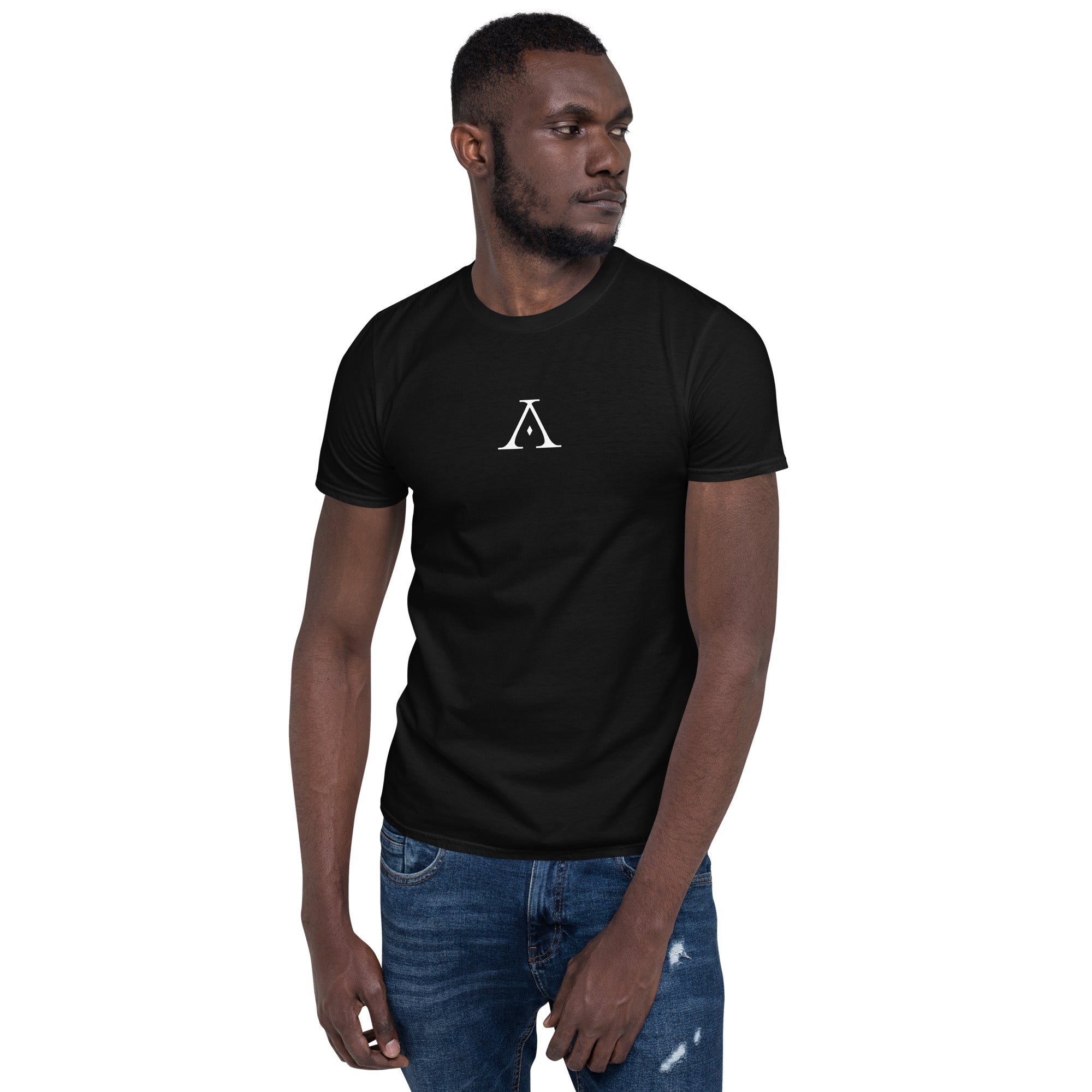 Fitted Logo T - Dark