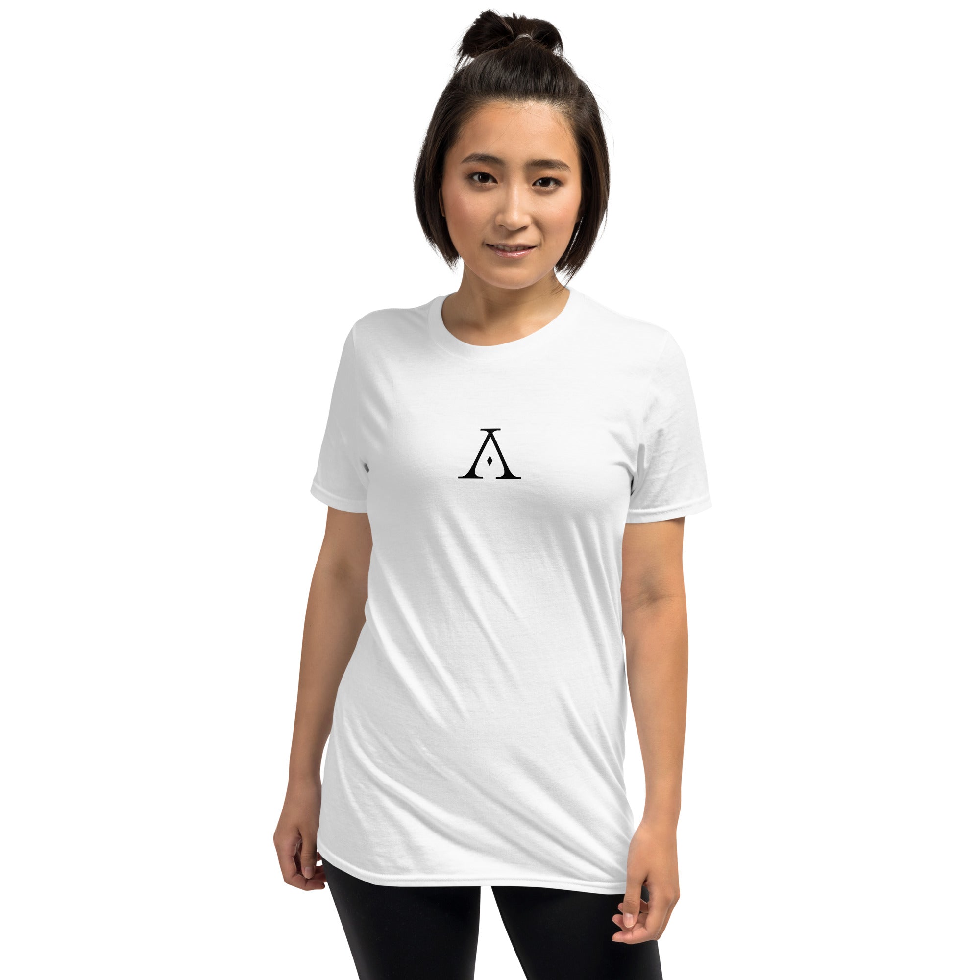 Fitted Logo T - White