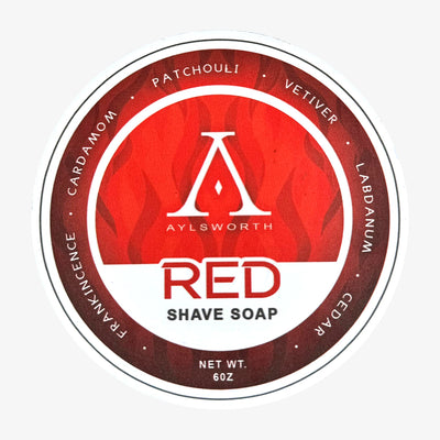 Aylsworth Red Shave Soap