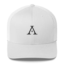 Load image into Gallery viewer, Logo Trucker Cap (Embroidered) - White
