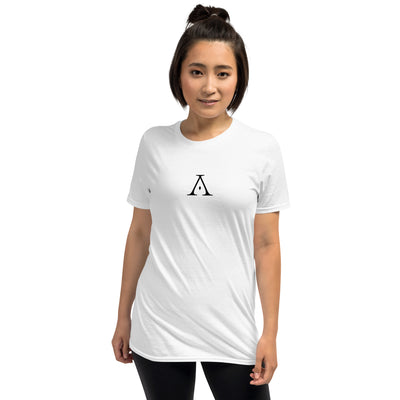 Fitted Logo T - White
