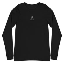 Load image into Gallery viewer, Logo Long Sleeve Tee (Black/ Heather)
