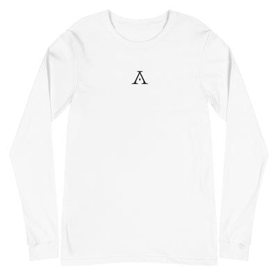 Logo Long Sleeve Tee (White)
