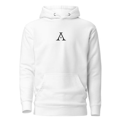 Logo Hoodie (Embroidered) - White