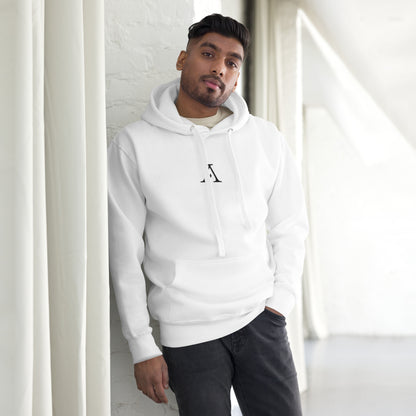 Logo Hoodie (Embroidered) - White